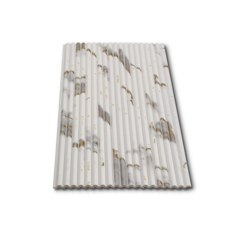 Panou decorativ, lamelar, polimer rigid, D7625, 270x15.2x0.5cm, Alb Royal [1]