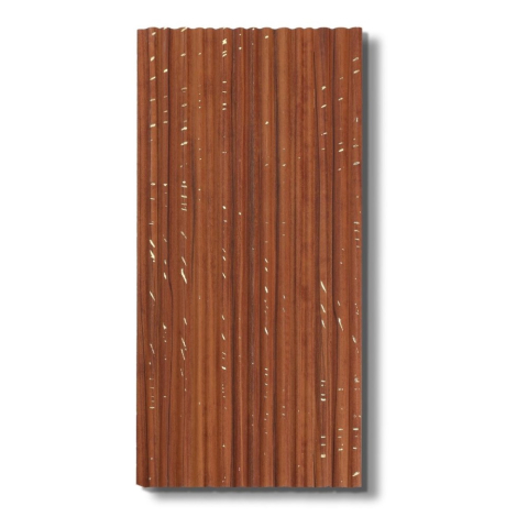 Panouri Decorative - Panou decorativ, lamelar, polimer rigid, D7627, 270x15.2x0.6cm, Maro inchis