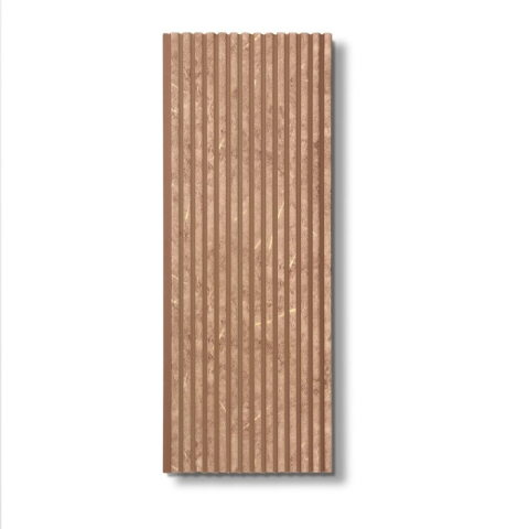 Panouri Decorative - Panou decorativ, lamelar, polimer rigid, D7629, 270x11.6x0.6cm, Maro deschis