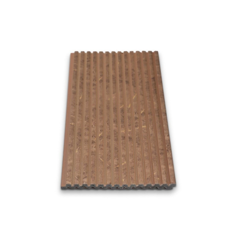 Panou decorativ, lamelar, polimer rigid, D7629, 270x11.6x0.6cm, Maro deschis [1]