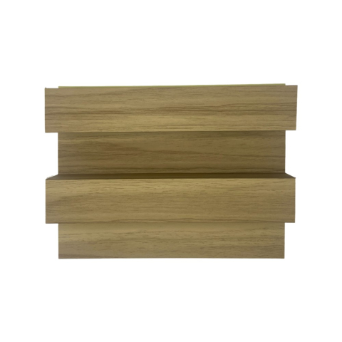 Panou decorativ lamelar WPC, montaj rapid, rezistenta ridicata, D7516, 260x21.4x6cm, stejar natural [2]