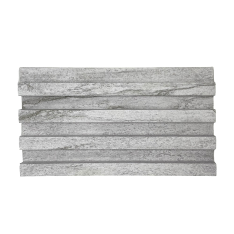 Panou decorativ lamelar WPC, montaj rapid, rezistenta ridicata, D7527, 260x16.8x2.3cm, gri [2]