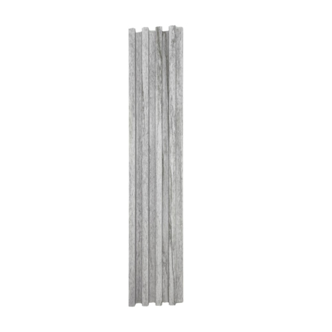 Panouri Decorative - Panou decorativ lamelar WPC, montaj rapid, rezistenta ridicata, D7527, 260x16.8x2.3cm, gri