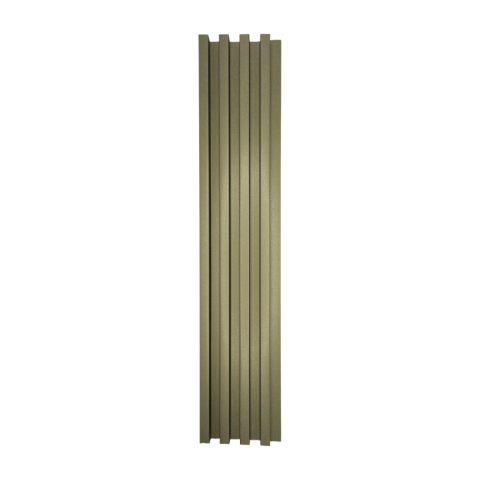 Panouri Decorative - Panou decorativ lamelar WPC, montaj rapid, rezistenta ridicata, D7528, 260x16.8x2.3cm, auriu sidefat