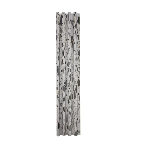 Panouri Decorative - Panou decorativ lamelar WPC, montaj rapid, rezistenta ridicata, D7532, 260x16.8x2.3cm, alb