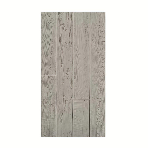 Panouri Decorative Exterior - Panou decorativ PU 3D D7603, imitatie lemn, ultrausor 1.08 kg, 1200x600x10 mm, interior-exterior, Bej
