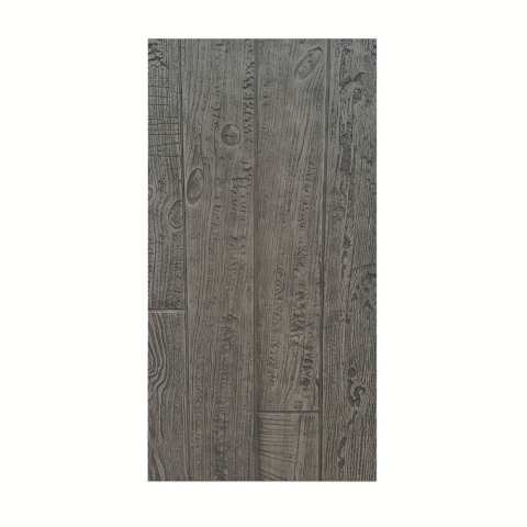 Panouri Decorative Exterior - Panou decorativ PU 3D D7605, imitatie lemn, ultrausor 1.14 kg, 1200x600x10 mm, interior-exterior, Gri