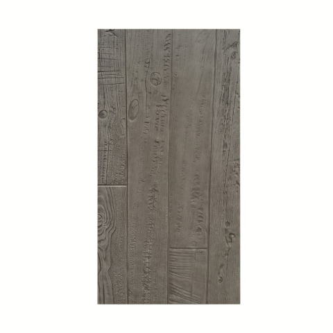 Panouri Decorative Exterior - Panou decorativ PU 3D D7606, imitatie lemn, ultrausor 1.08 kg, 1200x600x10 mm, interior-exterior, Maro