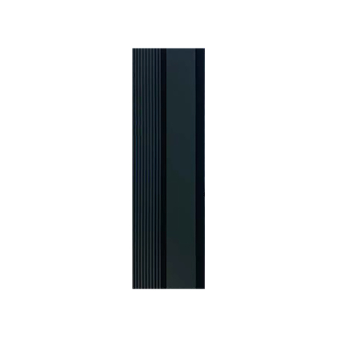 Panou riflaj decorativ lemn decor Antracit, 2800×120×12 mm [3]