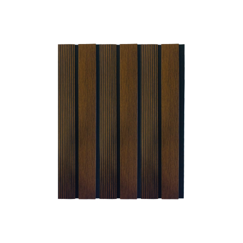 Panou riflaj decorativ lemn decor Nuc, 2800×120×12 mm [2]