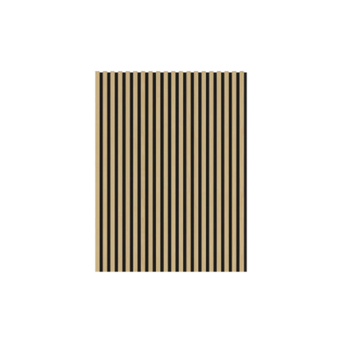 Panou riflaj decorativ MDF decor Pin, 600×600×21 mm [1]
