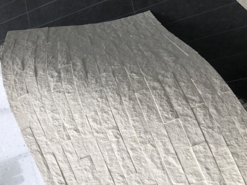 Panou piatră flexibilă GrandStone, 1200 x 600 mm, Bej [4]