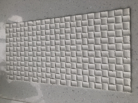 Panou piatră flexibilă Mosaic, 1200 x 600 mm, Ivoriu [5]