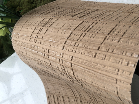 Panouri Decorative - Panou piatră flexibilă SharpStone, 1200 x 600 mm, Maro
