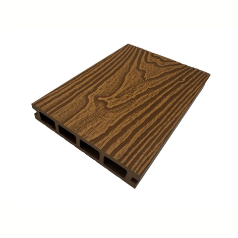 Pardoseala WPC - Pardoseala WPC Terasa D7486, antiderapanta, rezistenta UV si inghet, clasa trafic 23, 2800x140x25 mm, Tec