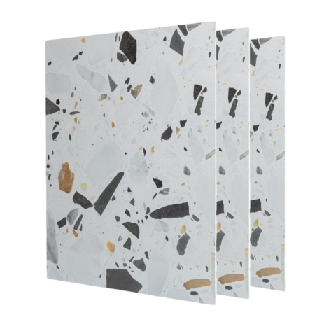 Panouri Decorative - Placă decorativă compozit Highlight UV D6524 - Gri, 1220 mm x 920 mm x 2.8mm, set 3 buc.