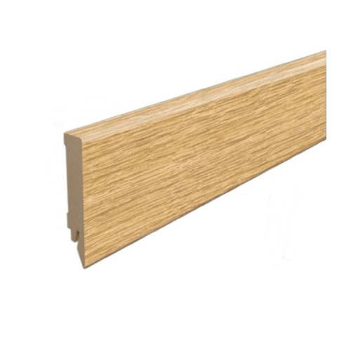 Plinte MDF - Plintă MDF decor Stejar North maro deschis, L 2400 mm, H 80 mm, grosime 14mm