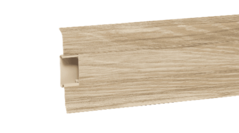 Plinte Parchet - Plinta PVC cu Canal Siena, 2500 X 80 X 20 mm -  Secession