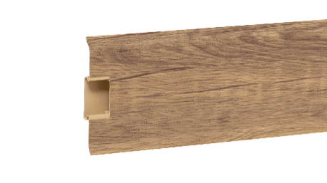 Plinte Parchet - Plinta PVC cu Canal Siena, 2500 X 80 X 20 mm -  Stejar Belfort
