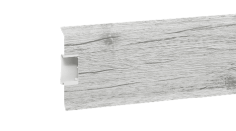 Plinte Parchet - Plinta PVC cu Canal Siena, 2500 X 80 X 20 mm -  Stejar Callisto