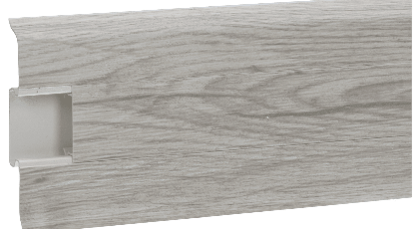 Plinte Parchet - Plinta PVC cu Canal Siena, 2500 X 80 X 20 mm -  Stejar Suedez