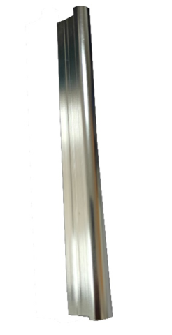 Panouri Decorative - Profil aluminiu colț exterior pentru panouri decorative SPC 3,7 mm, 3 m, Gri