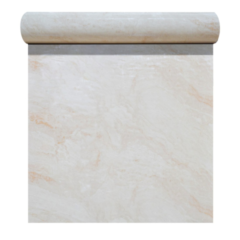 Panouri Decorative Tip Rola - Rolă panou perete autoadeziv D5680 - Crem, 3000 mm x 600 mm x 2mm