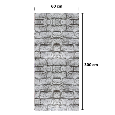 Rolă panou perete autoadeziv D5693 - Gri, 3000 mm x 600 mm x 2mm [2]
