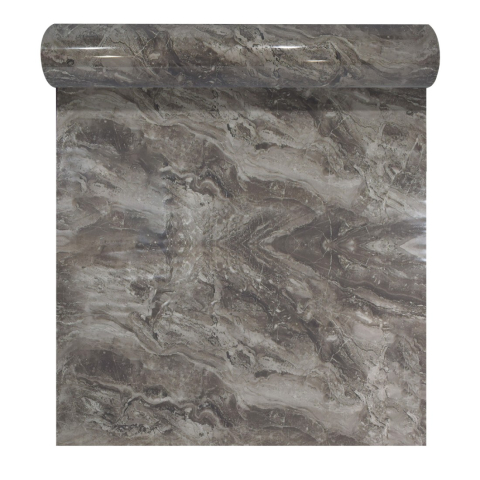 Panouri Decorative Tip Rola - Rolă panou perete autoadeziv D5698 - Gri, 3000 mm x 600 mm x 2mm