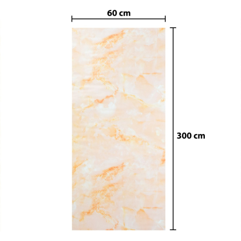 Rolă panou perete autoadeziv D5704 - Crem, 3000 mm x 600 mm x 2mm [2]