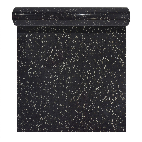 Panouri Decorative Tip Rola - Rolă panou perete autoadeziv D5716 - Negru, 3000 mm x 600 mm x 2mm