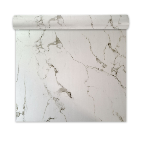 Panouri Decorative Tip Rola - Rolă panou perete autoadeziv D7365 - Alb, 2800 mm x 1200 mm x 2.5mm