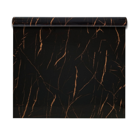 Panouri Decorative Tip Rola - Rolă panou perete autoadeziv D7366 - Negru, 2800 mm x 1200 mm x 2.5mm