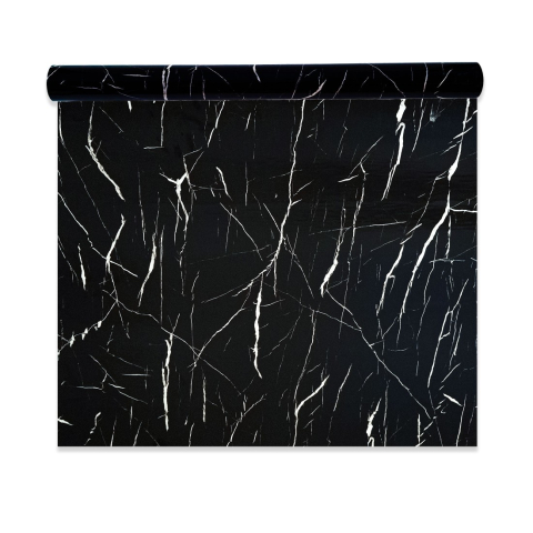 Panouri Decorative Tip Rola - Rolă panou perete autoadeziv D7367 - Negru, 2800 mm x 1200 mm x 2.5mm