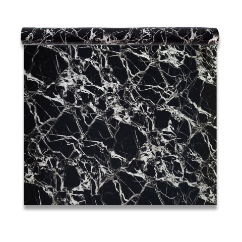 Panouri Decorative Tip Rola - Rolă panou perete autoadeziv D7373 - Negru, 2800 mm x 1200 mm x 2.5mm