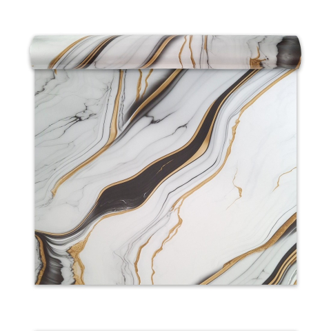 Panouri Decorative Tip Rola - Rolă panou perete autoadeziv D7375 - Alb, 2800 mm x 1200 mm x 2.5mm