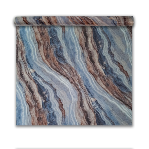 Panouri Decorative Tip Rola - Rolă panou perete autoadeziv D7378 - Multicolor, 2800 mm x 1200 mm x 2.5mm