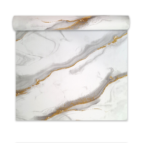 Panouri Decorative Tip Rola - Rolă panou perete autoadeziv D7385 - Alb, 2800 mm x 1200 mm x 2.5mm