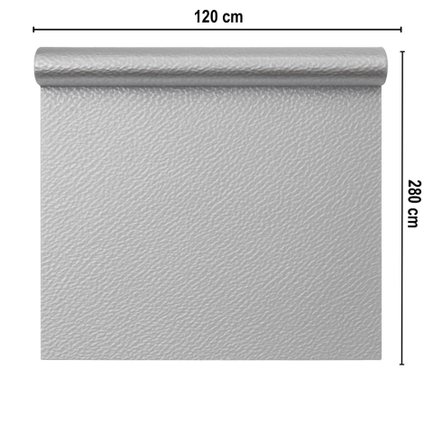 Rolă panou perete autoadeziv D7425 - Argintiu, 2800 mm x 1200 mm x 2.5mm [1]