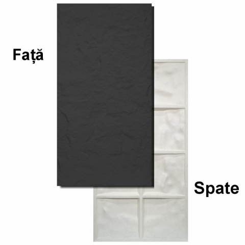 Set 10 × Panou Decorativ 3D Naimeed D5746 - Design Elegant - 1200×600×30mm - Negru [2]