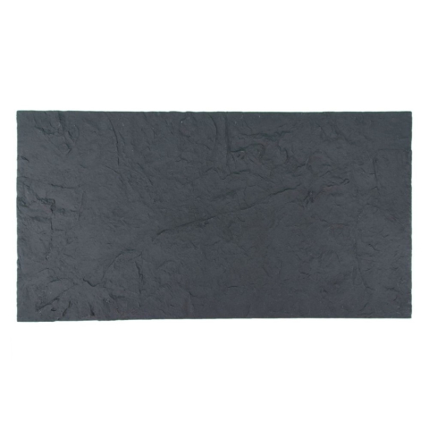 Set 10 panouri decorative flexibile din praf de piatra D7320, ignifuge, strat ceramic UV, 1200x600x2 mm, Gri inchis [1]