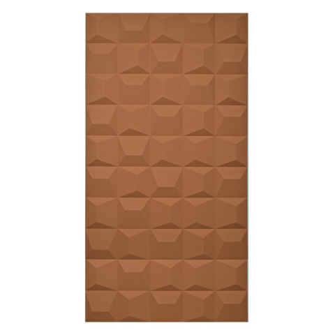 Set 5 × Panou Decorativ 3D Naimeed D5771 - Design Elegant - 1200×600×25mm - Caramiziu [4]