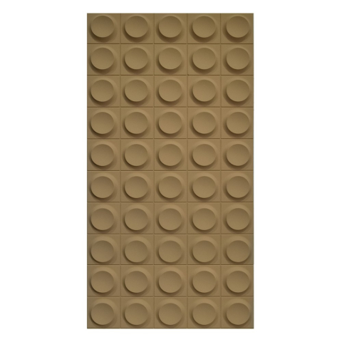 Set 5 × Panou Decorativ 3D Naimeed D5778 - Design Elegant - 1200×600×25mm - Maro [4]