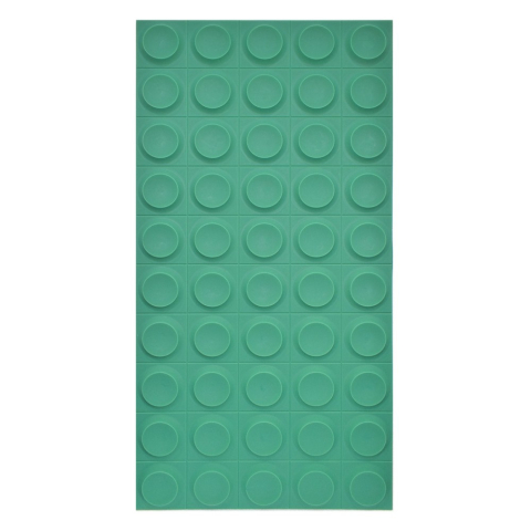 Set 5 × Panou Decorativ 3D Naimeed D5780 - Design Elegant - 1200×600×25mm - Turcoaz [4]
