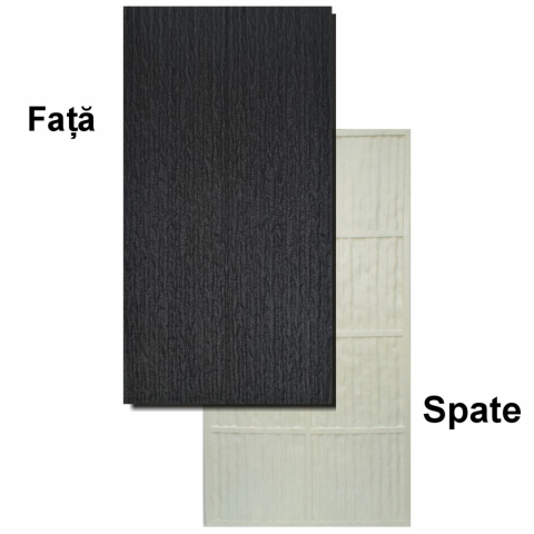 Set 5 × Panou Decorativ 3D Naimeed D5785 - Design Modern - 1200×600×25mm - Negru [2]