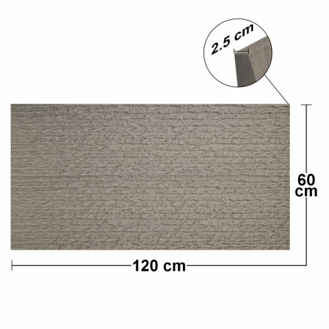 Set 5 × Panou Decorativ 3D Naimeed D5786 - Design Modern - 1200×600×25mm - Crem [3]