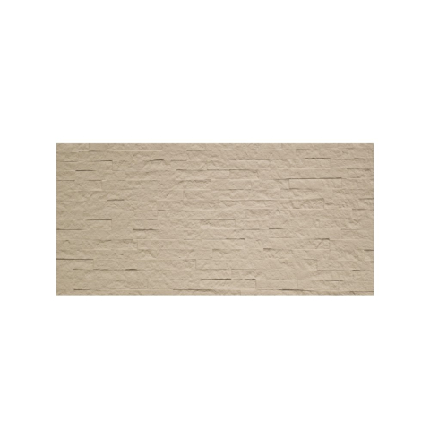 Set 12 panouri decorative flexibile din praf de piatra D7351, ignifuge, strat ceramic UV, 1200x600x2 mm, Bej vanilie [1]