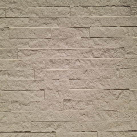 Set 12 panouri decorative flexibile din praf de piatra D7351, ignifuge, strat ceramic UV, 1200x600x2 mm, Bej vanilie [5]