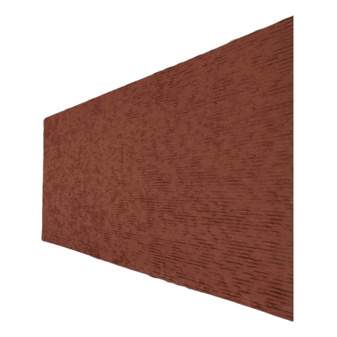 Set 12 panouri decorative flexibile din praf de piatra D7358, ignifuge, strat ceramic UV, 1200x600x2 mm, Rosu caramiziu [2]