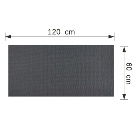 Set 16 panouri decorative flexibile din praf de piatra D7337, ignifuge, strat ceramic UV, 1200x600x2 mm, Gri inchis [4]